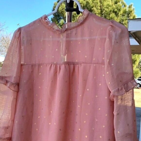 Take 50% OFF- Blu Pepper Fancy Blouse, Size-S - Picture 5 of 8